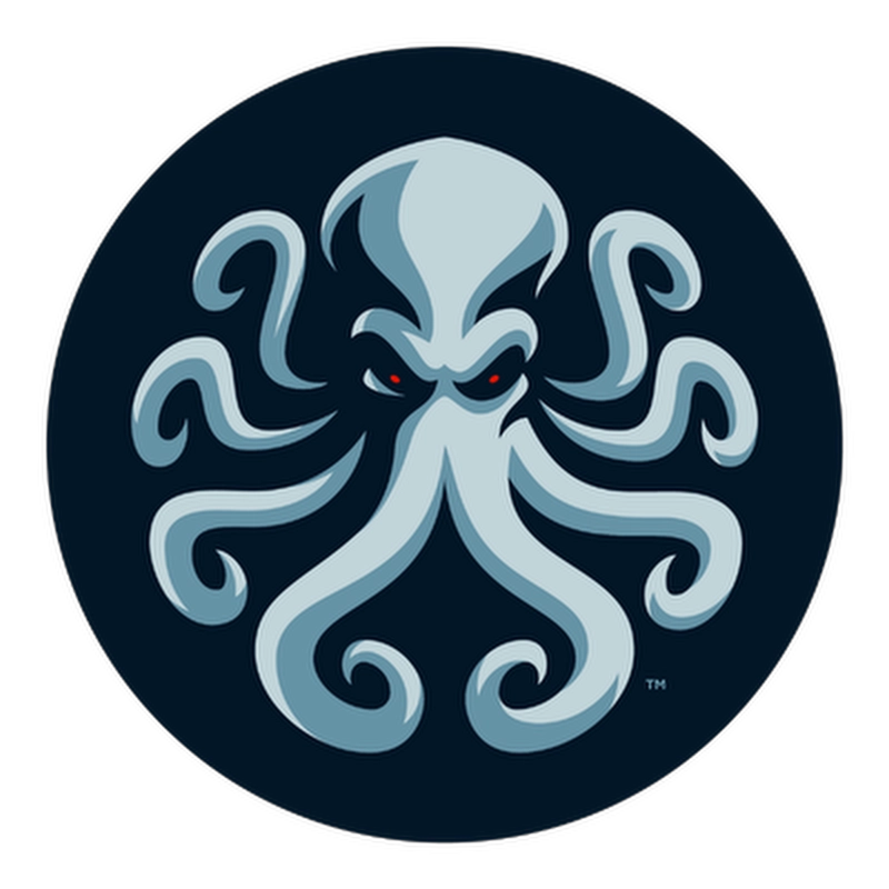 Eight Foot Brands kraken mascot